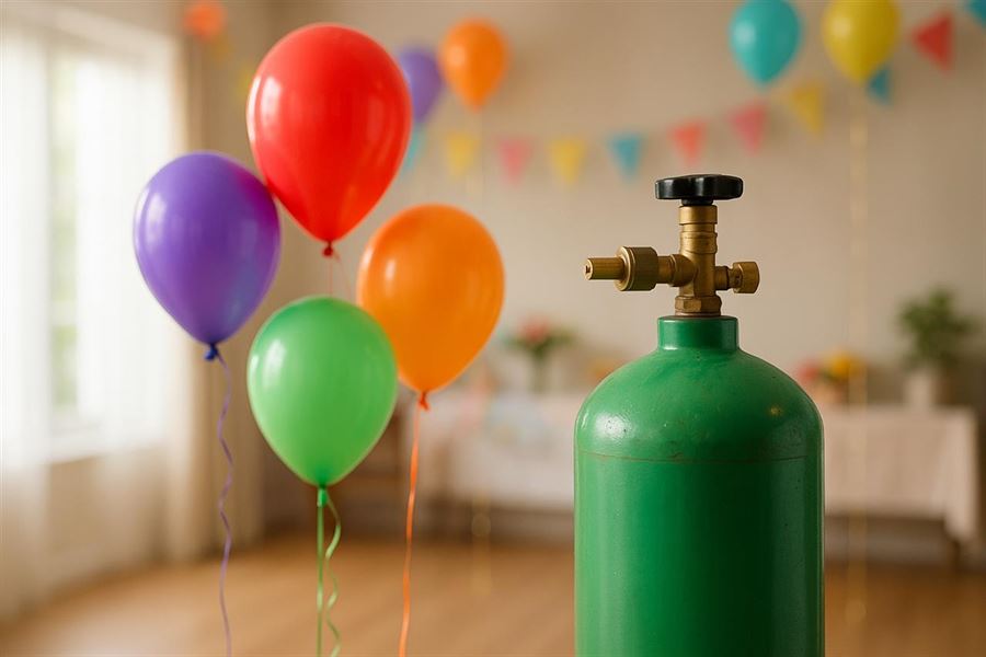 Helium flaske - alt du behøver at vide