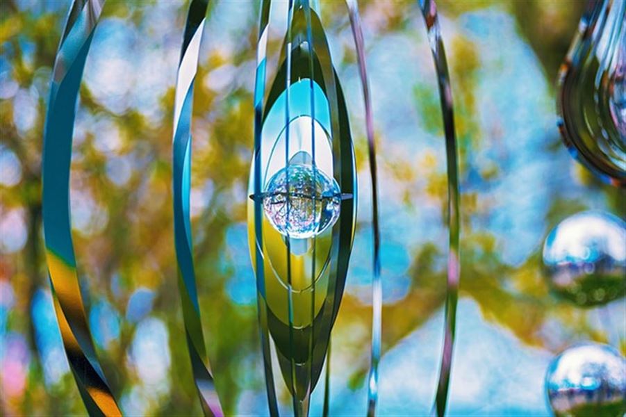 Skab ro udenfor med vindspil til haven