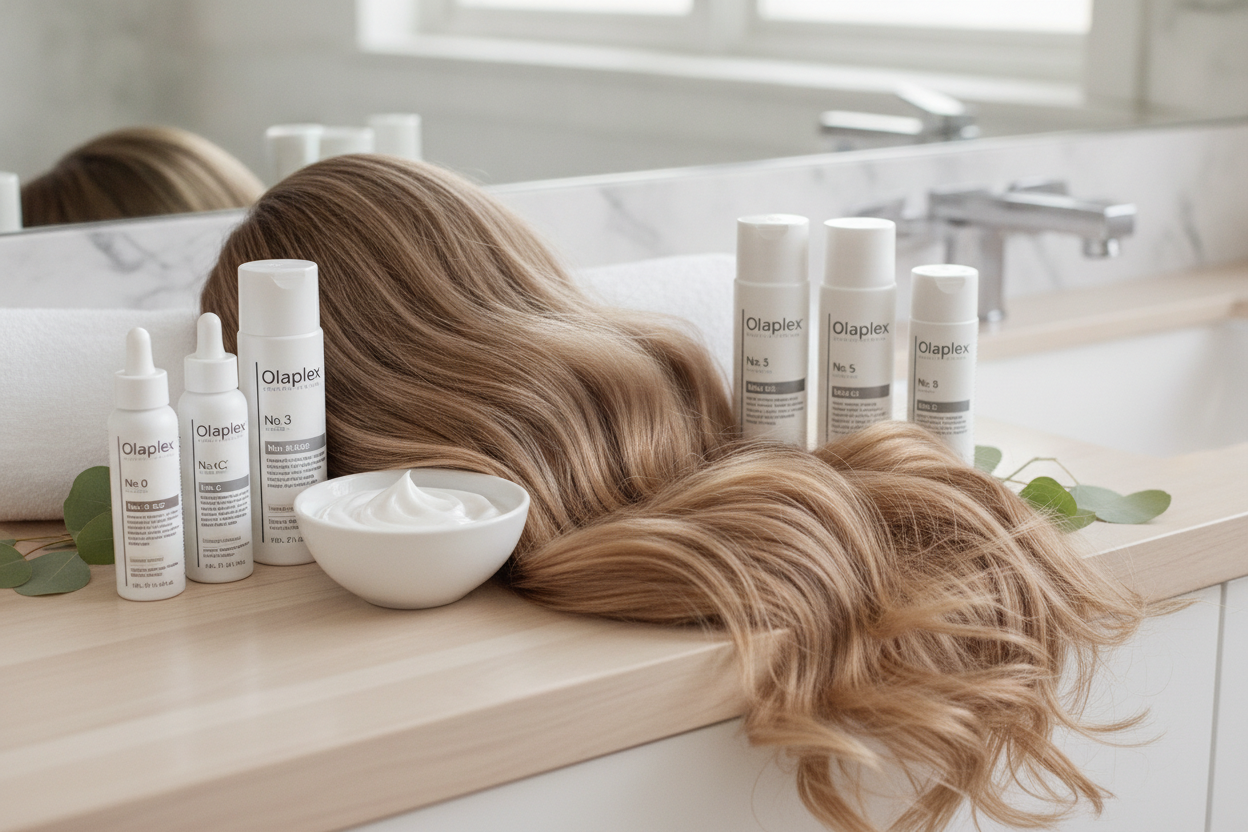 Guide: Genopbyg dit ødelagte hår med en Olaplex hårkur
